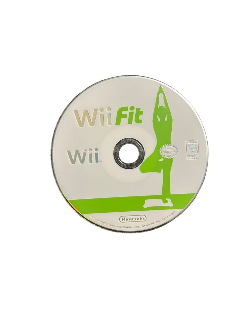 Wii Fit Game Disc For Nintendo Wii - No Case Included video gaming